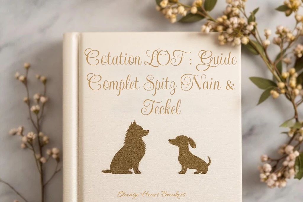 Cotation LOF Spitz Nain Poméranien et Teckel — guide complet système de notation 1 à 6 — Élevage Heart Breakers